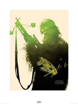 Star Wars The Force Awakens Chewbacca - reprodukcja