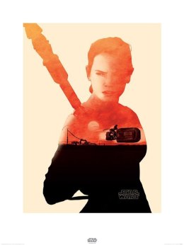 Star Wars The Force Awakens Rey - reprodukcja