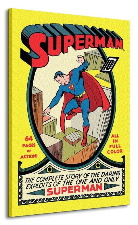 Superman No.1 - Obraz na płótnie