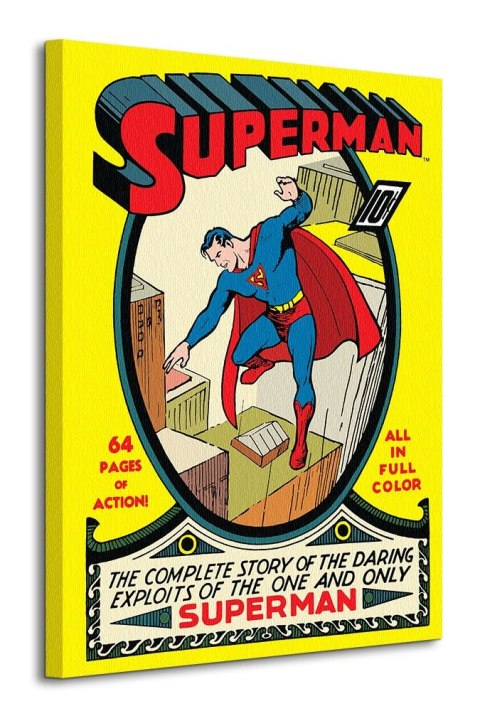 Superman No.1 - obraz na płótnie