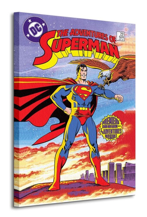 Superman Premiere Issue - obraz na płótnie
