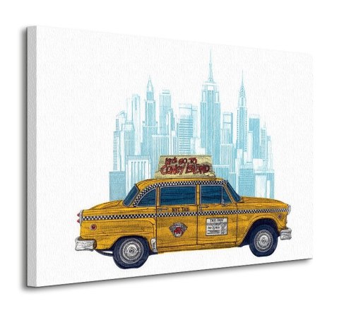 Taxi New York - obraz na płótnie