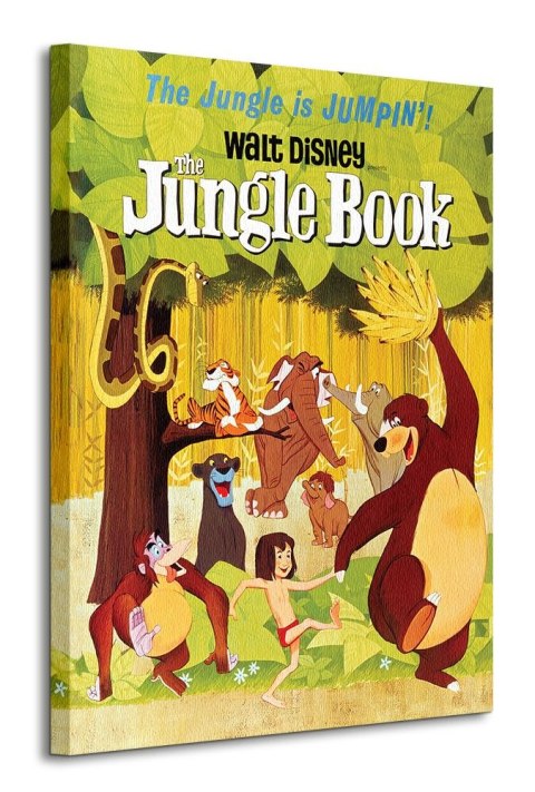The Jungle Book Jumpin' - obraz na płótnie