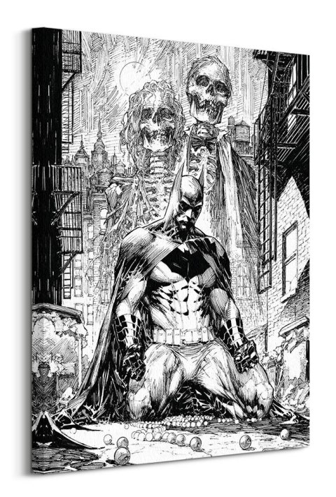 DC Comics Batman Haunted - obraz na płótnie