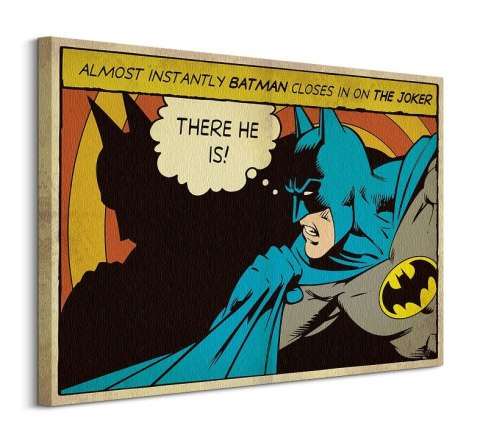 DC Comics Batman There He Is! - obraz na płótnie
