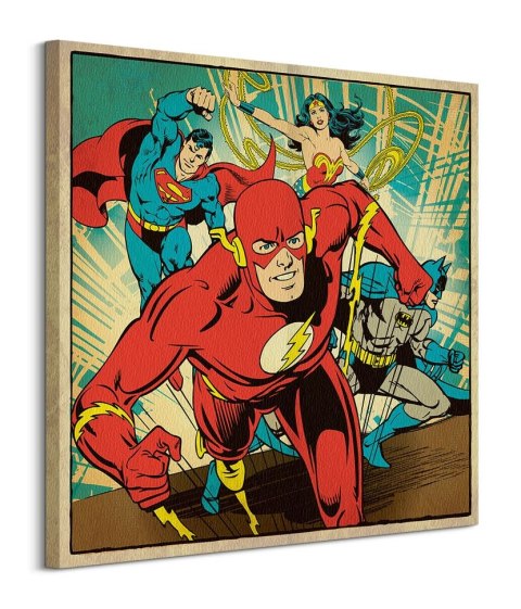 DC Comics Heroes - obraz na płótnie
