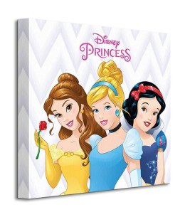 Disney Princess Belle, Cinderella and Snow White - obraz na płótnie