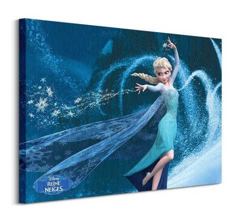 Frozen Elsa Magic FRENCH - obraz na płótnie