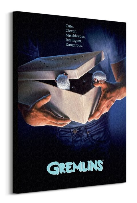 Gremlins one sheet GIZMO - obraz na płótnie