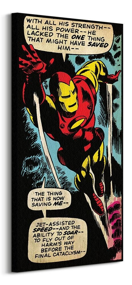 Iron Man Strength - Obraz na płótnie