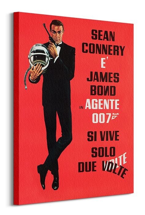 James Bond Si Vive Solo Due Volte - obraz na płótnie