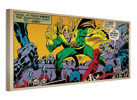 Marvel Comics Loki Prince Of Evil - Obraz na płótnie