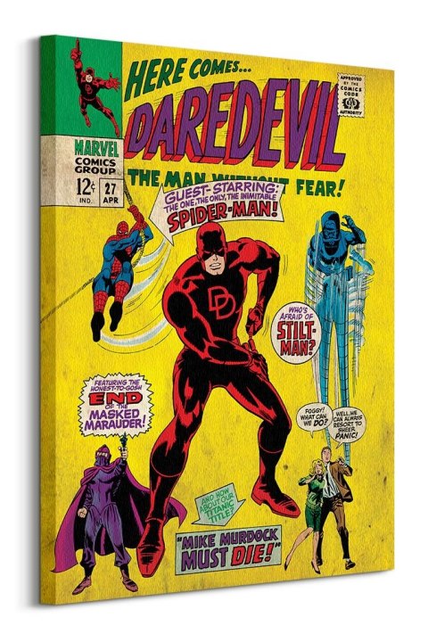 Marvel Here Comes Daredevil - obraz na płótnie