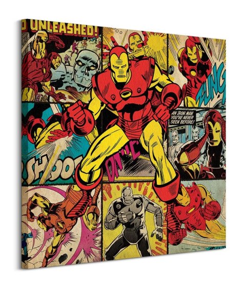 Marvel comics Iron Man - obraz na płótnie