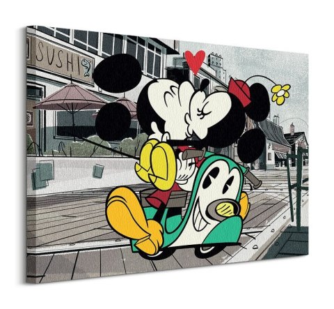 Mickey Shorts Mickey and Minnie - obraz na płótnie