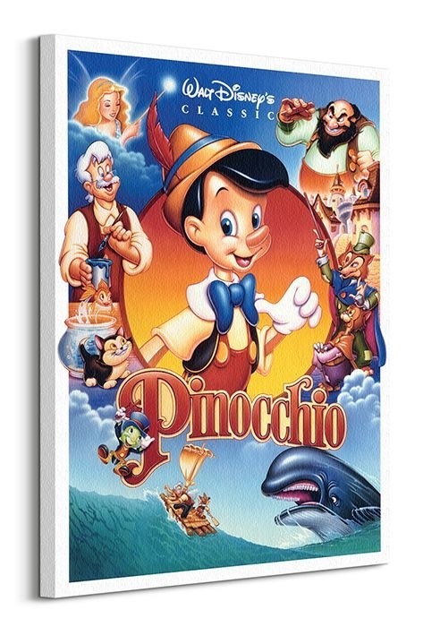 Pinokio Obsada - obraz na płótnie