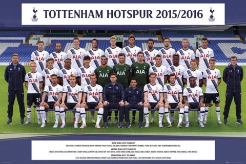 Tottenham Hotspur Drużyna 15/16 - plakat