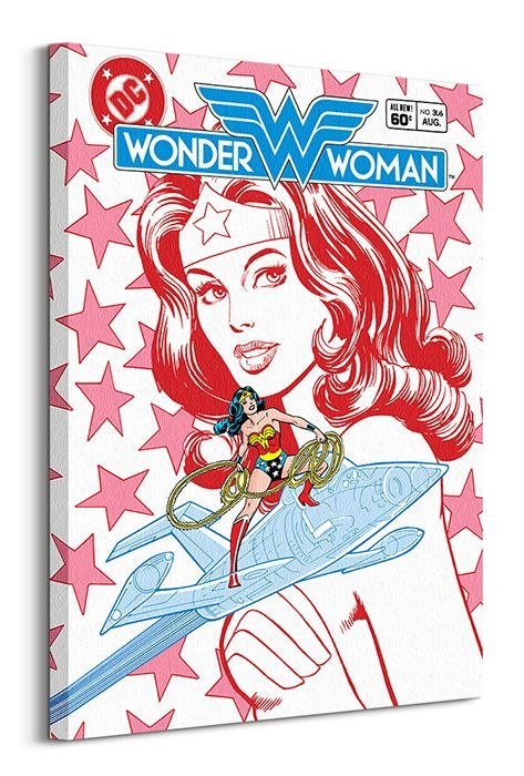 Wonder Woman Stars - obraz na płótnie