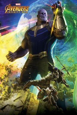 Avengers Infinity War Thanos - plakat z filmu