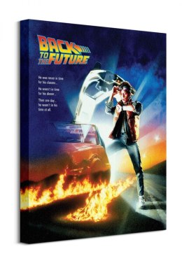 Back To The Future One Sheet - obraz na płótnie