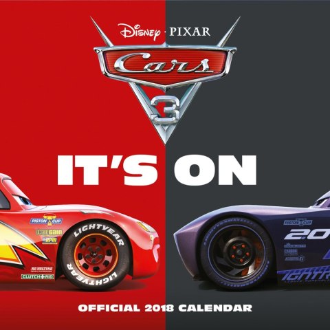 Cars 3 - kalendarz 2018