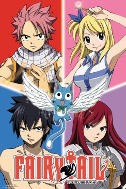 Fairy Tail Quad - plakat