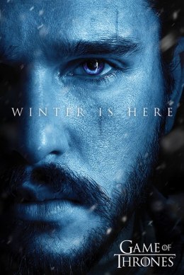 Game Of Thrones Winter is Here Jon Snow - plakat