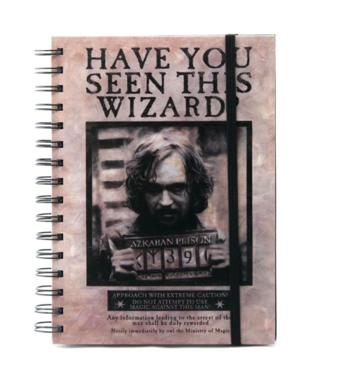 Harry Potter Wanted Sirius Black - notes A5 kołozeszyt