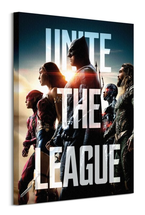 Justice League Unite The League - obraz na płótnie