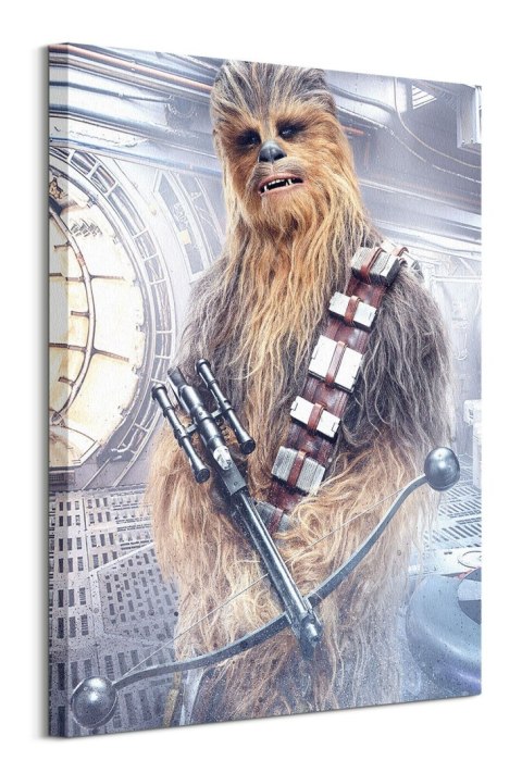 Star Wars The Last Jedi Chewbacca Bowcaster - obraz na płótnie