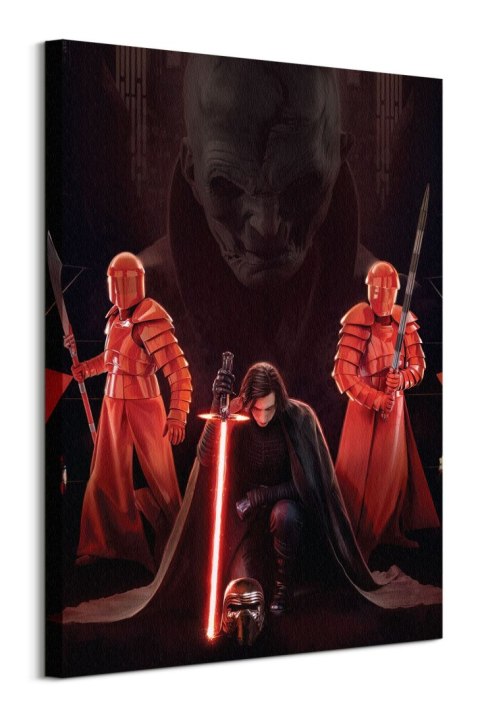 Star Wars The Last Jedi Kylo Ren Kneel - obraz na płótnie