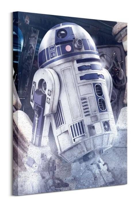 Star Wars The Last Jedi R2-D2 Droid - obraz na płótnie