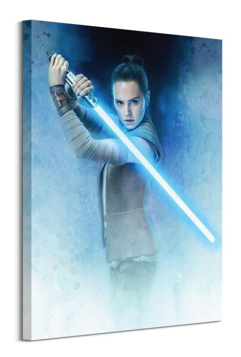 Star Wars The Last Jedi Rey Lightsaber Guard - obraz na płótnie