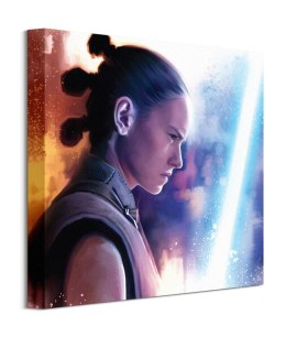 Star Wars: The Last Jedi Rey Lightsaber Paint - obraz na płótnie