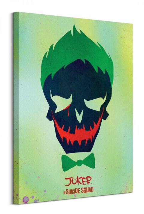 Suicide Squad Joker Skull - obraz na płótnie