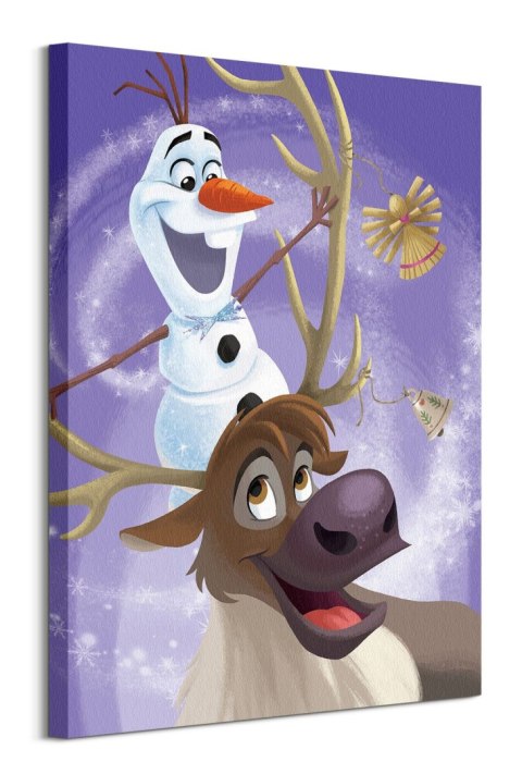 Olaf's Frozen Adventure Olaf i Sven - obraz na płótnie