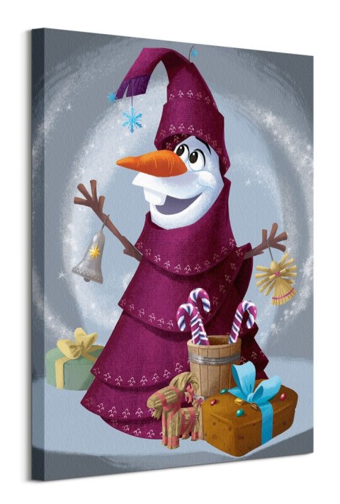 Olaf's Frozen Adventure Tree - obraz na płótnie