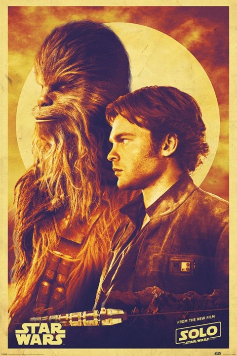 Solo A Star Wars Story Han and Chewie - plakat