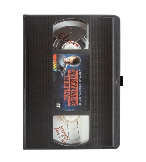 Stranger Things VHS - notes A5