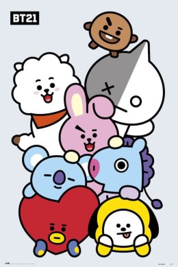 BT21 Characters - plakat