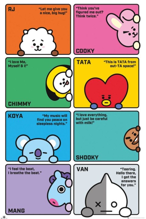 BT21 Compilation - plakat