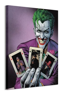 Batman Joker Cards - obraz na płótnie