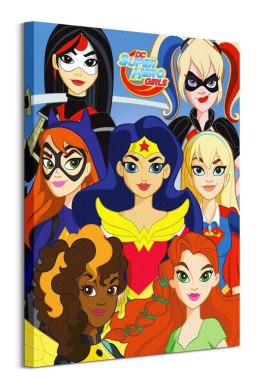 DC Comics Super Hero Girls - obraz na płótnie