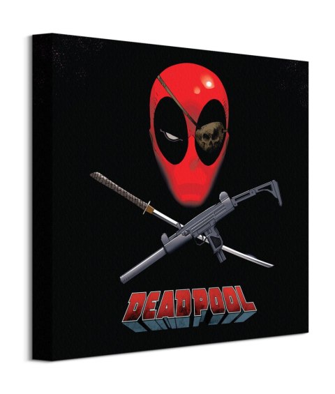 Deadpool Eye Patch - obraz na płótnie