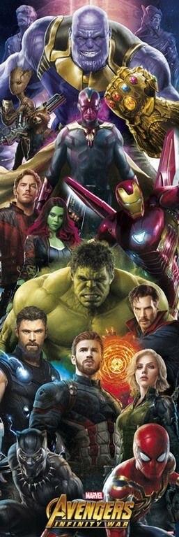 Marvel Avengers Infinity War - plakat