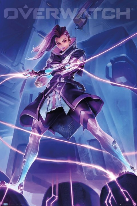 Overwatch Sombra - plakat