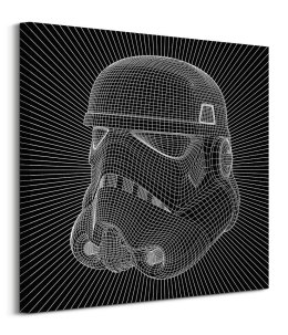 Star Wars Stormtrooper Wire - obraz na płótnie