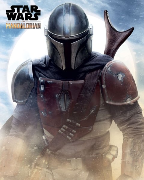 Star Wars The Mandalorian - plakat