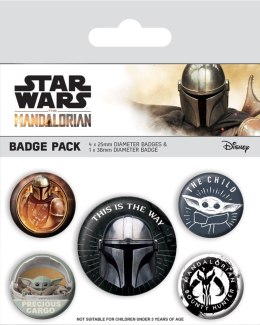 Star Wars The Mandalorian This Is The Way - przypinki