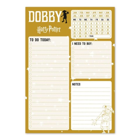 Harry Potter Dobby - planer dzienny A5